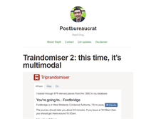 Tablet Screenshot of postbureaucrat.com